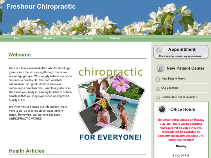 www.freshourchiropractic.com