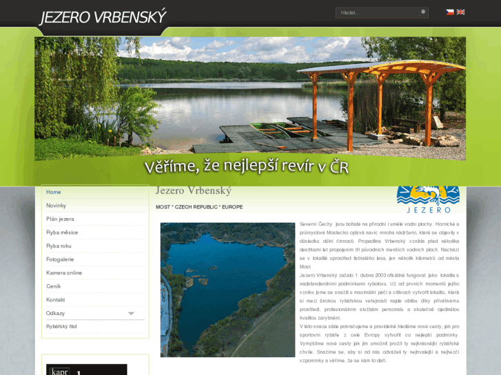 www.jezero-vrbensky.cz