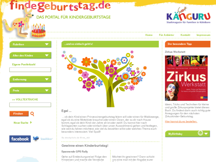 www.kindergeburtstag-feiern.org