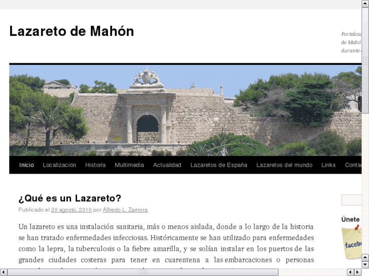 www.lazaretodemahon.es