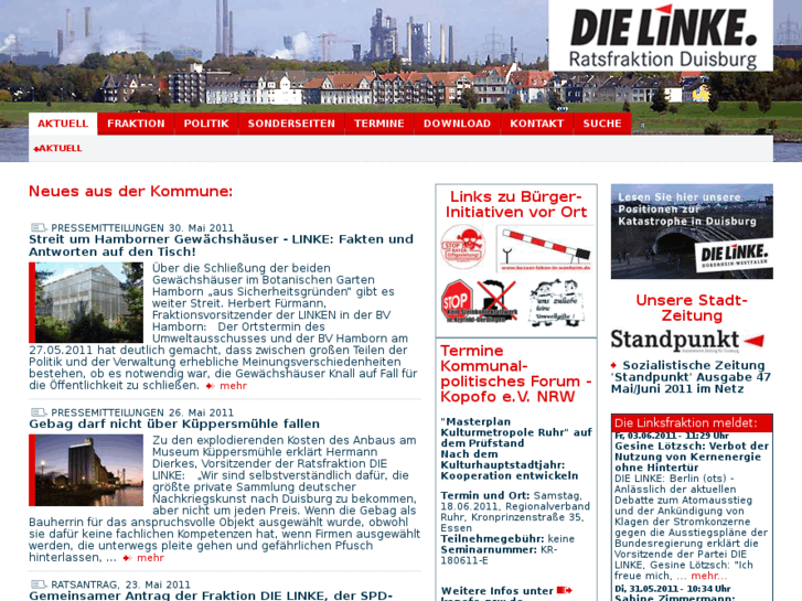 www.linksfraktion-duisburg.de