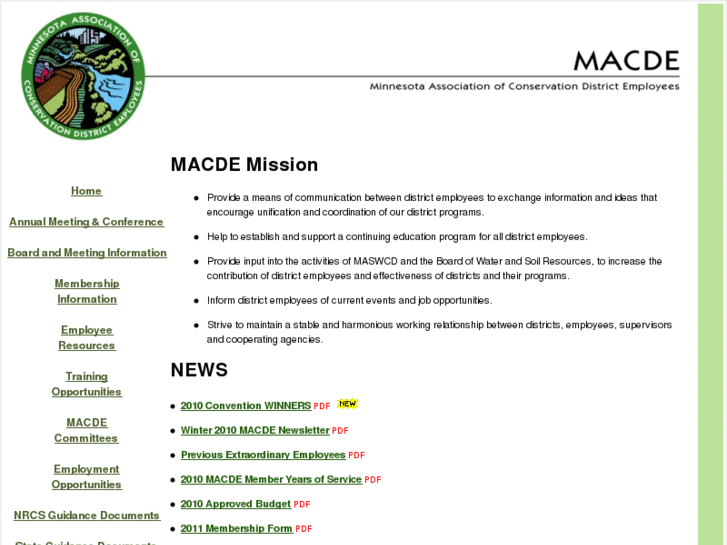 www.macde.us