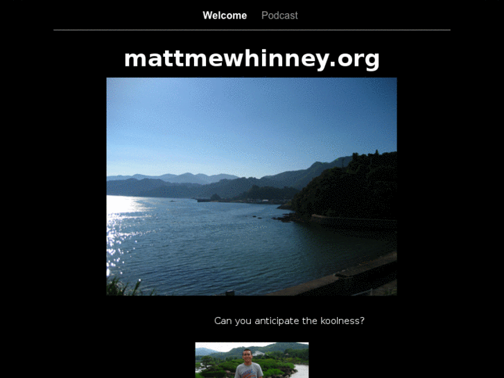 www.mattmewhinney.org