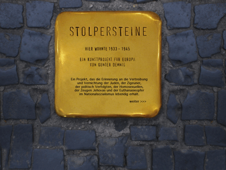 www.stolpersteine.com