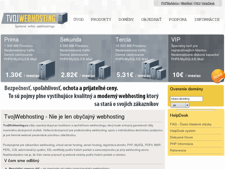 www.tvojwebhosting.eu