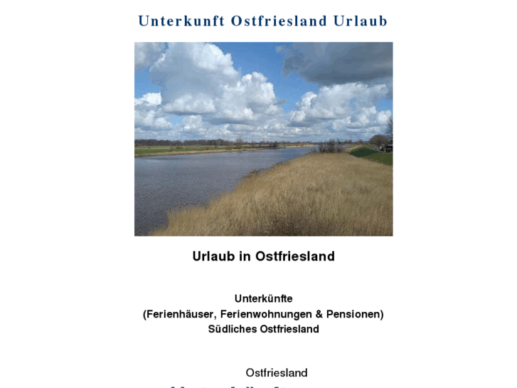 www.unterkunft-ostfriesland-urlaub.de