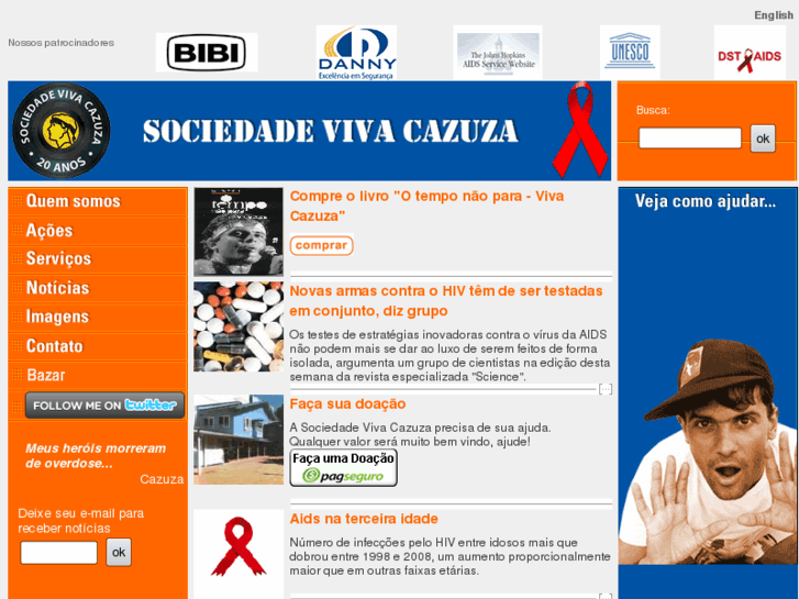 www.vivacazuza.org.br