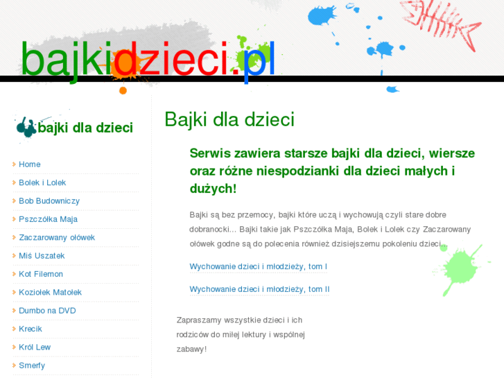 www.bajkidzieci.pl