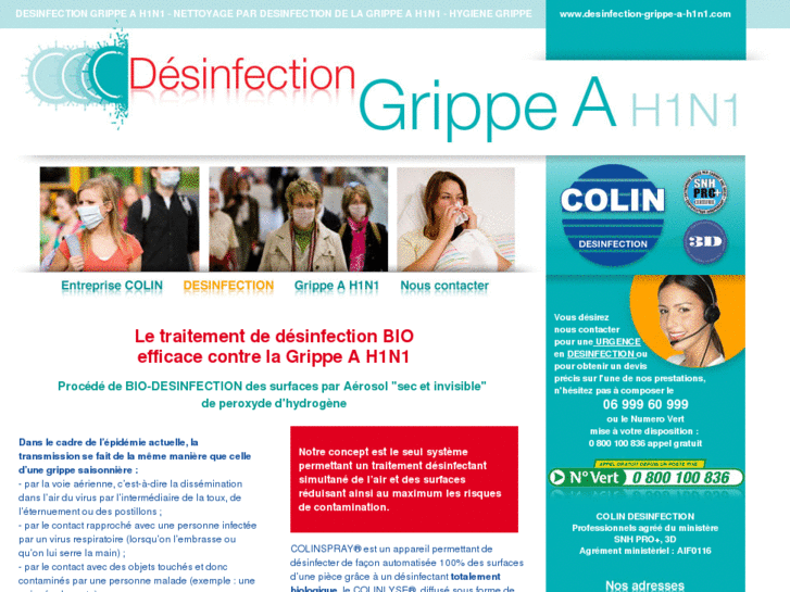 www.desinfection-grippe-a-h1n1.com