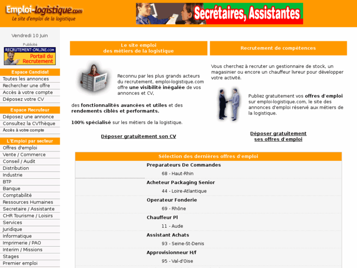 www.emploi-logistique.com