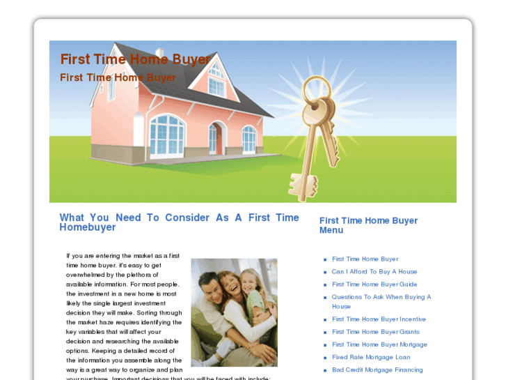 www.first-timehome-buyer.com