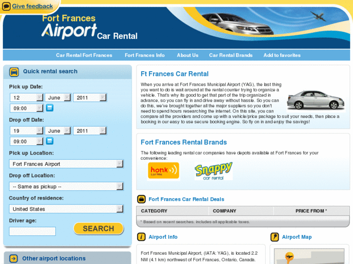 www.ftfrancesairportcarrental.com