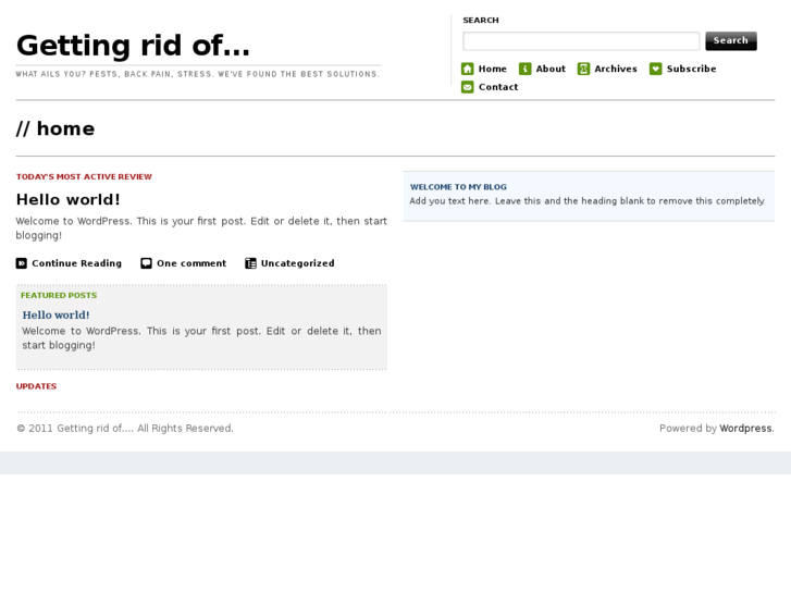 www.gettingridof.org