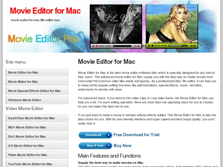 www.movieeditorformac.com