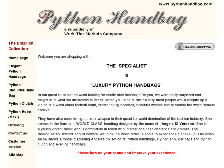 www.pythonhandbag.com