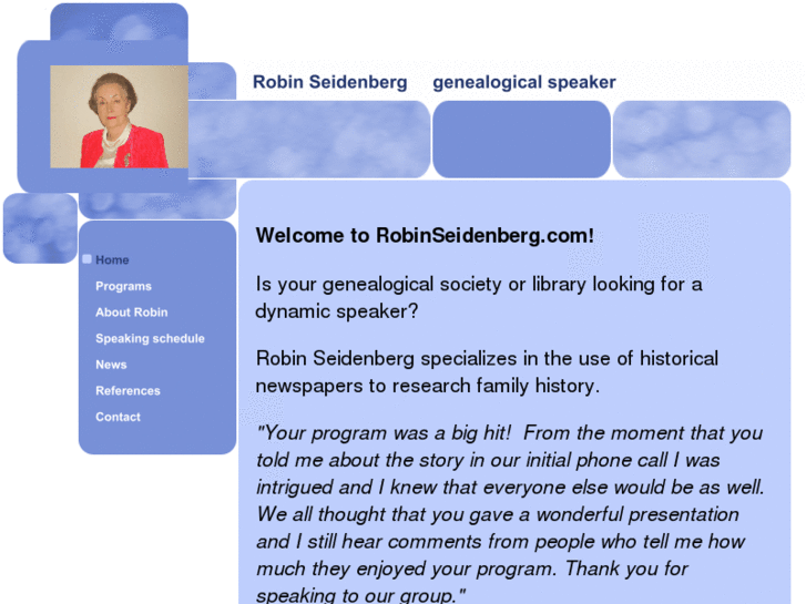 www.robinseidenberg.com