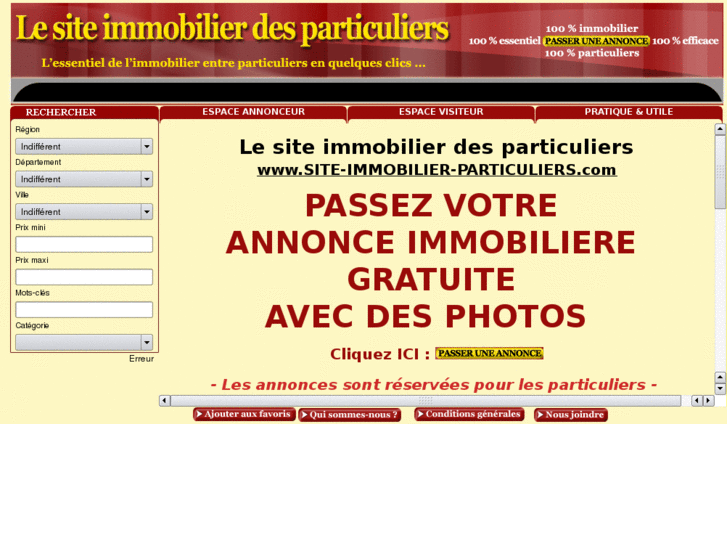 www.site-immobilier-particuliers.com