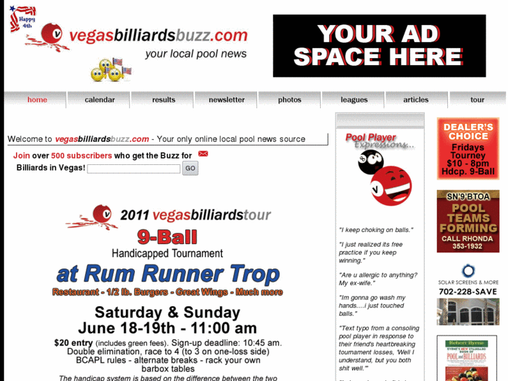 www.vegasbilliardsbuzz.com