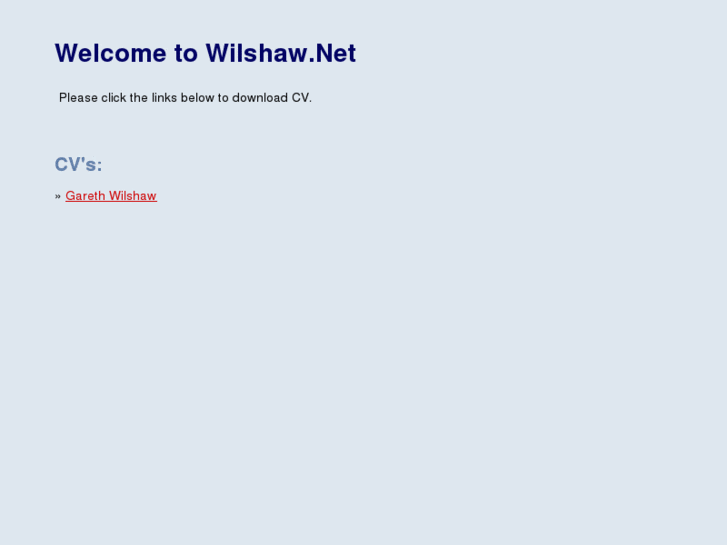 www.wilshaw.net