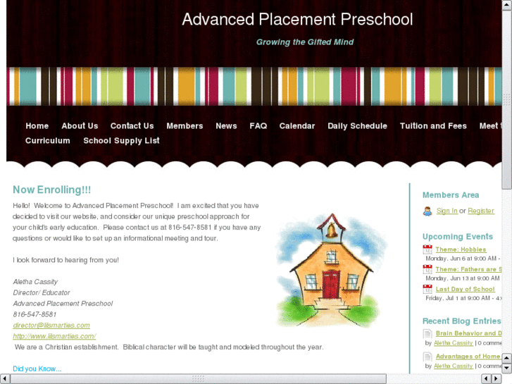 www.advancedplacementpreschool.com