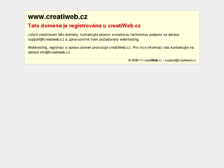 www.creatiweb.cz