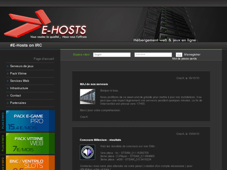 www.e-hosts.fr