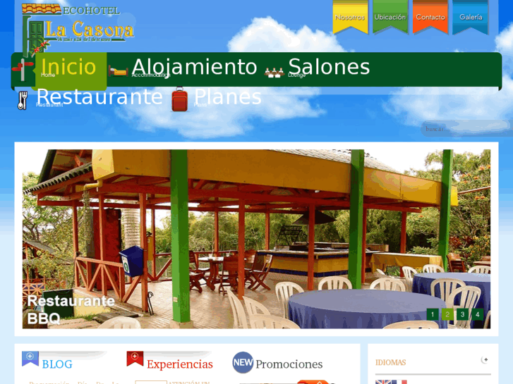 www.ecohotellacasona.com