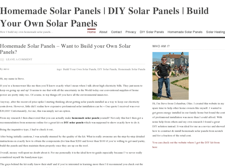 www.ehomemadesolarpanels.com