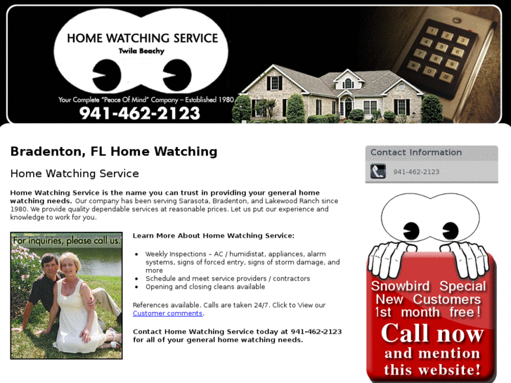 www.floridahomewatchingservice.com