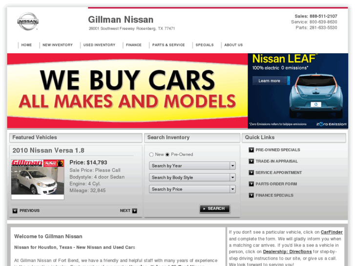 www.gillmannissanfortbend.com