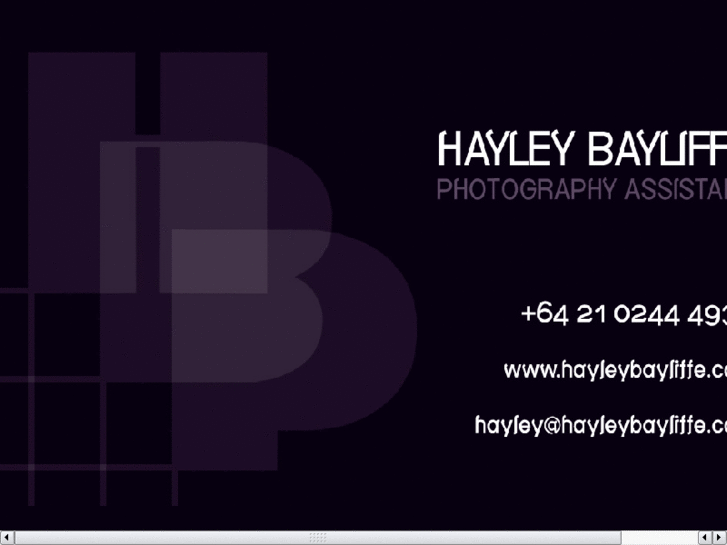 www.hayleybayliffe.com