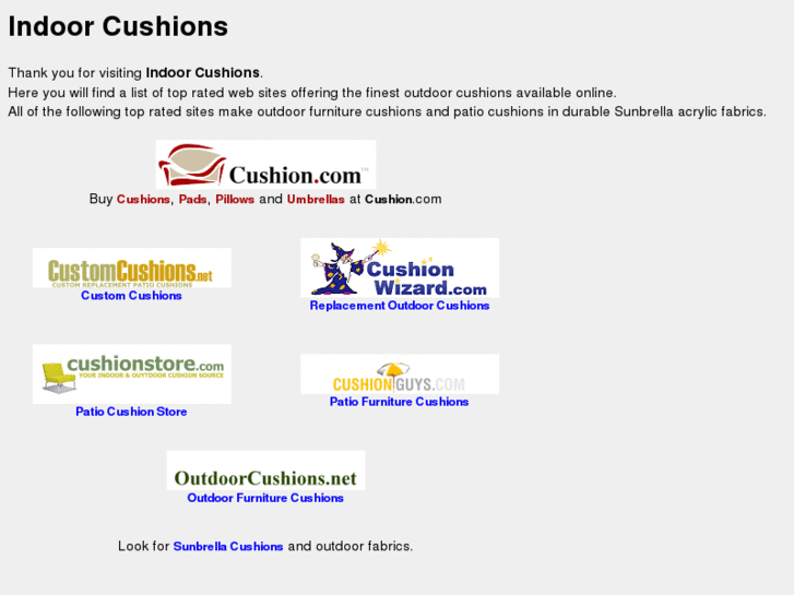 www.indoorcushions.com