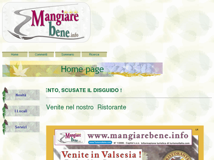 www.mangiarebene.info