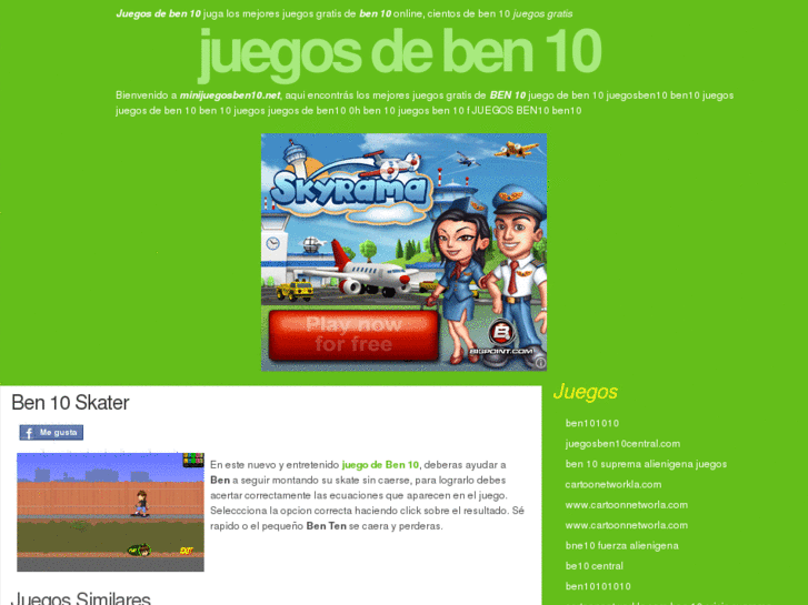 www.minijuegosben10.net