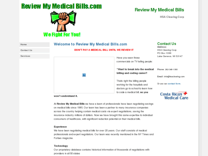 www.reviewmymedicalbills.com