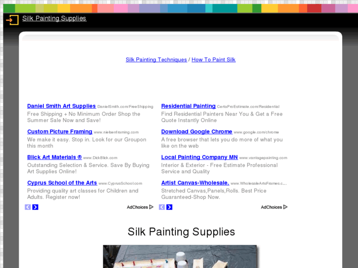 www.silkpaintingsupplies.com