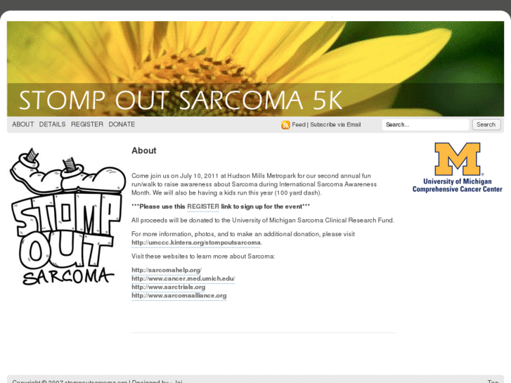 www.stompoutsarcoma.org