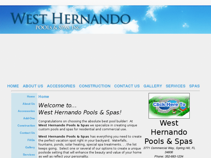 www.westhernandopoolsandspas.com