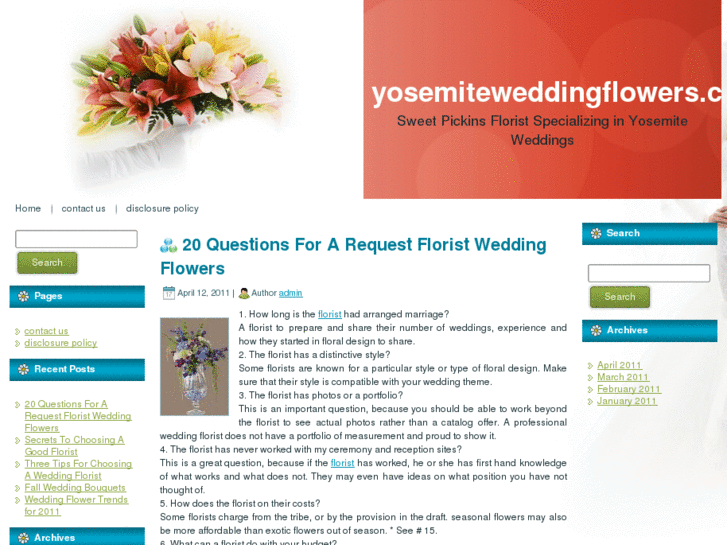 www.yosemiteweddingflowers.com