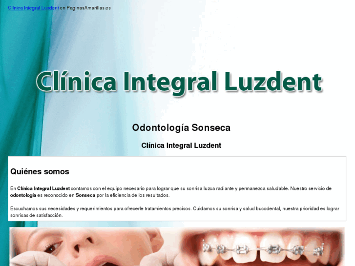 www.clinicaintegralluzdent.com