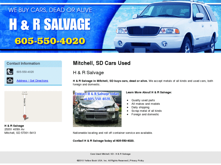 www.handrsalvage.com