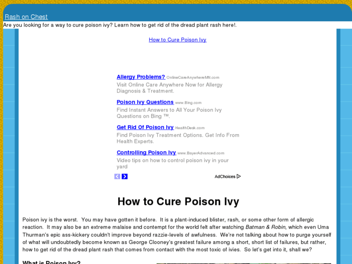 www.howtocurepoisonivy.com