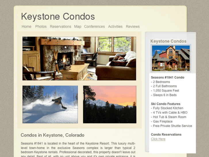 www.keystone-condo-rentals.com