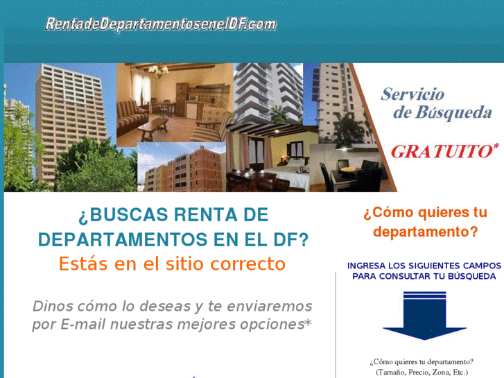 www.rentadedepartamentoseneldf.com