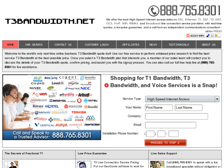 www.t3bandwidth.net