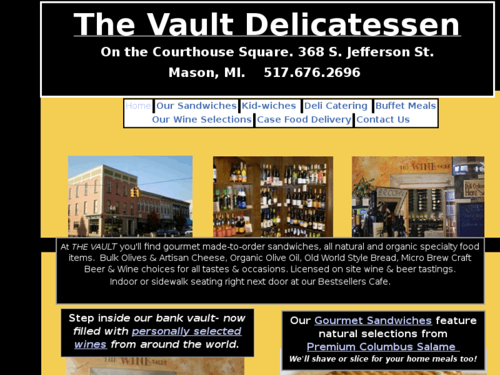 www.thevaultdeli.com