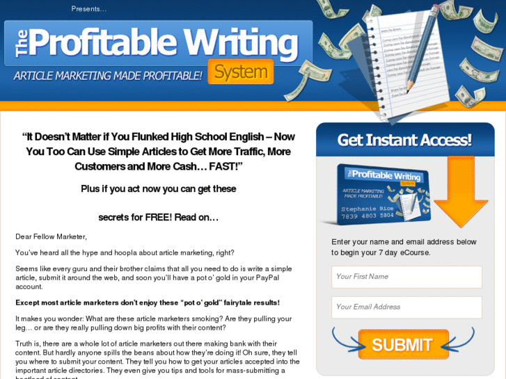 www.writingprofitsystem.com