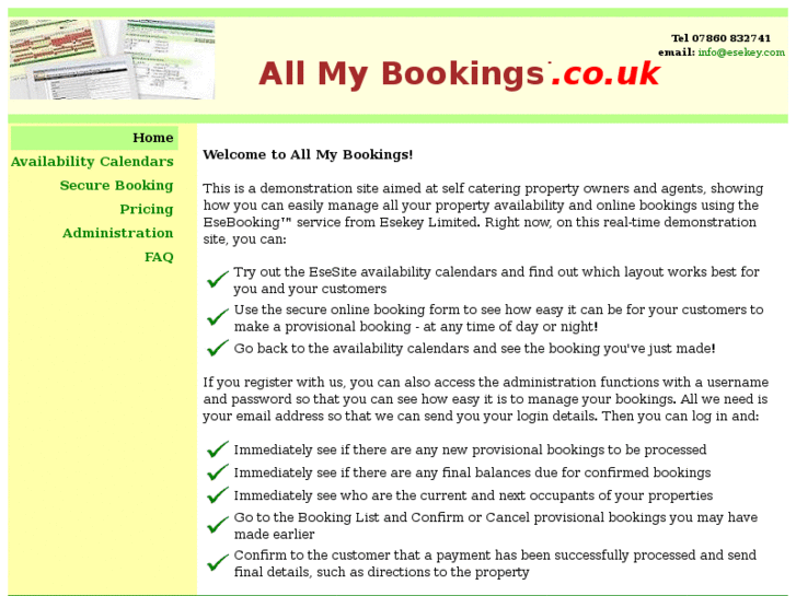 www.allmybookings.co.uk