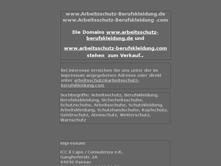 www.arbeitsschutz-berufskleidung.de