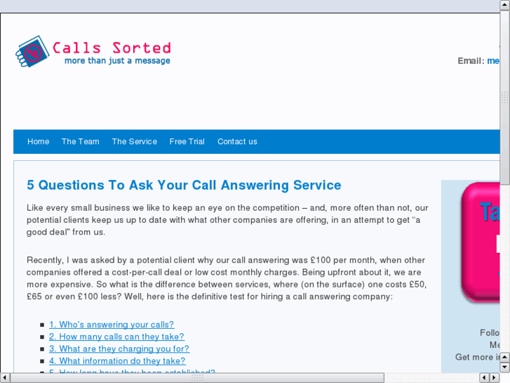 www.calls-sorted.com